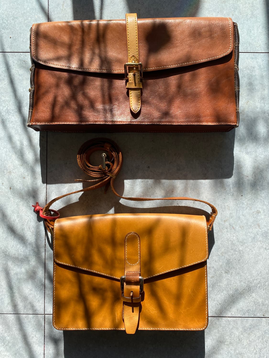 핸드메이드 가죽 가방 상품이미지1