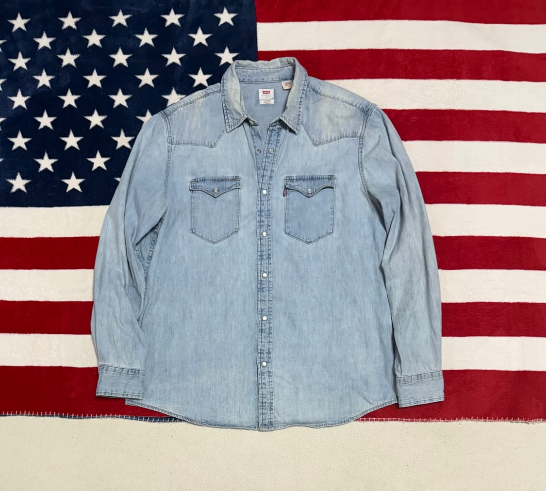리바이스웨스턴셔츠 빈티지웨스턴셔츠 levis western shirt 상품이미지1