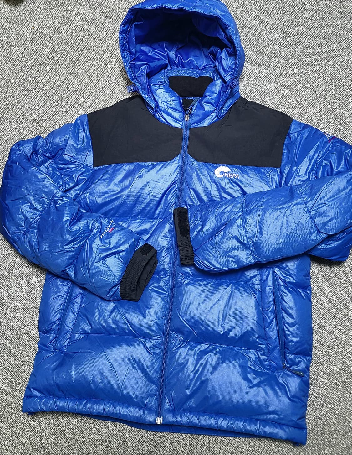 네파 파란색  750 구스다운 패딩 100 상품이미지1