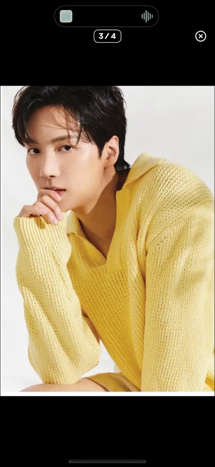 렉토 옐로우 니트  상품이미지2
