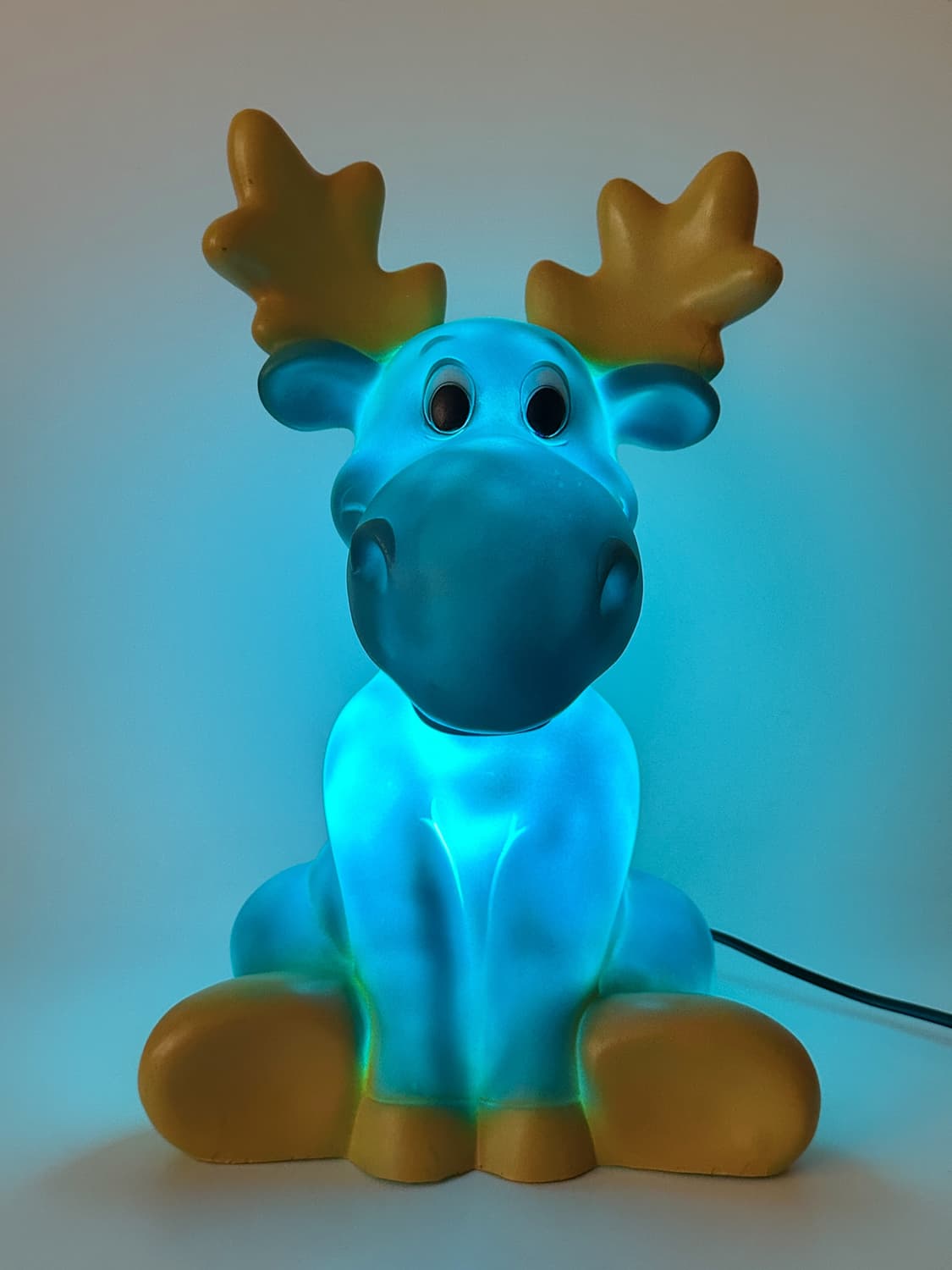 00‘s 독일 Heico 빈티지 테이블 조명 엘크 사슴 소품 인테리어 레 상품이미지5