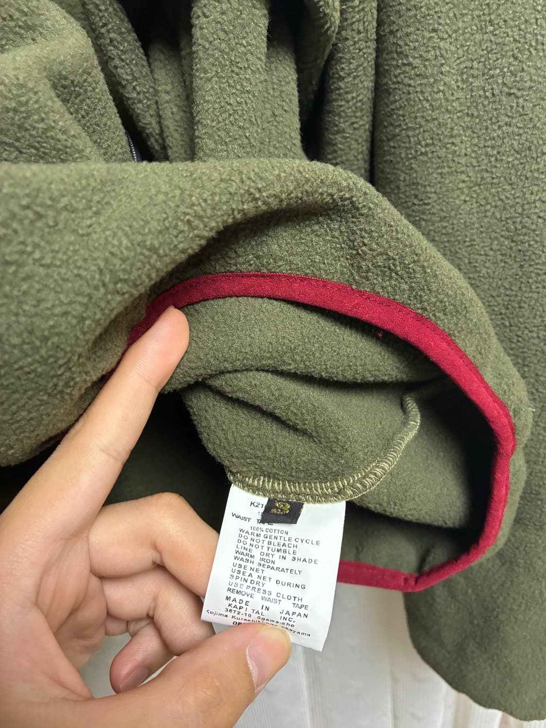 캐피탈 리버시블 플리스 3사이즈 상품이미지2