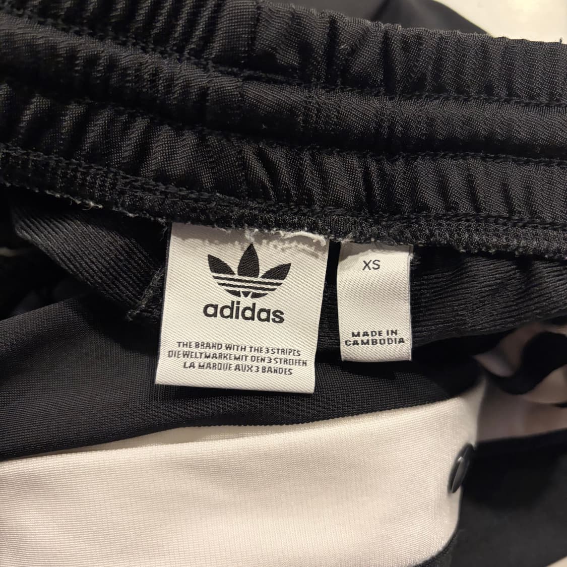 [XS] 아디다스 아디브레이크 삼선 트레이닝 바지 블랙 팬츠C974 상품이미지4