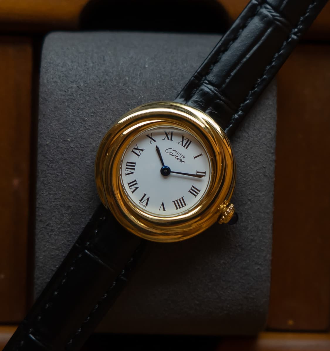 까르띠에 머스트 트리니티 로만 쿼츠 시계 상품이미지1