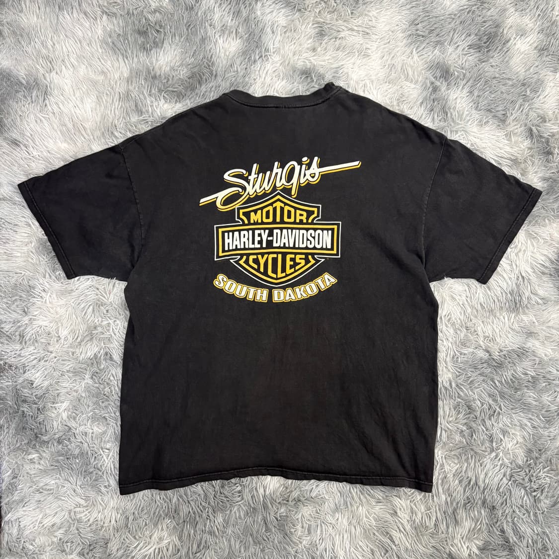 빈티지 할리데이비슨 Sturgis 60th 티셔츠 상품이미지6