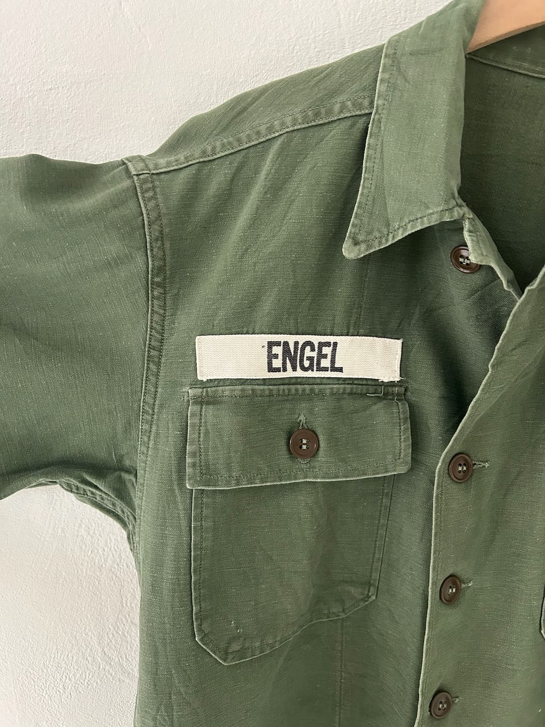 50's US Army OG-107 Fartigue Shirt.  상품이미지4