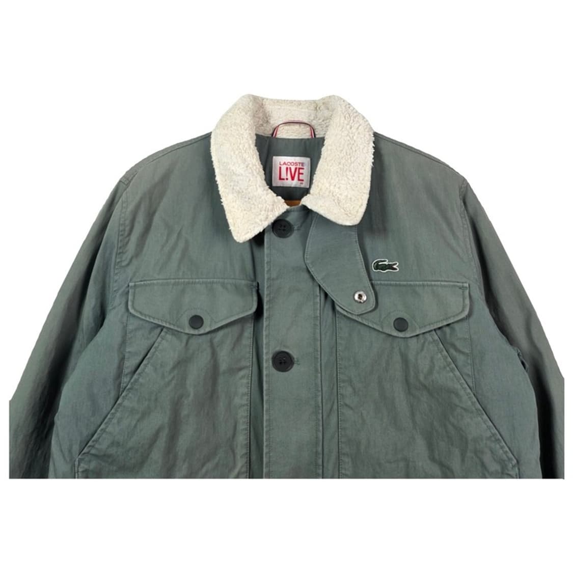 라코스테 라이브 쉐르파 카라 필드 자켓 48 상품이미지3
