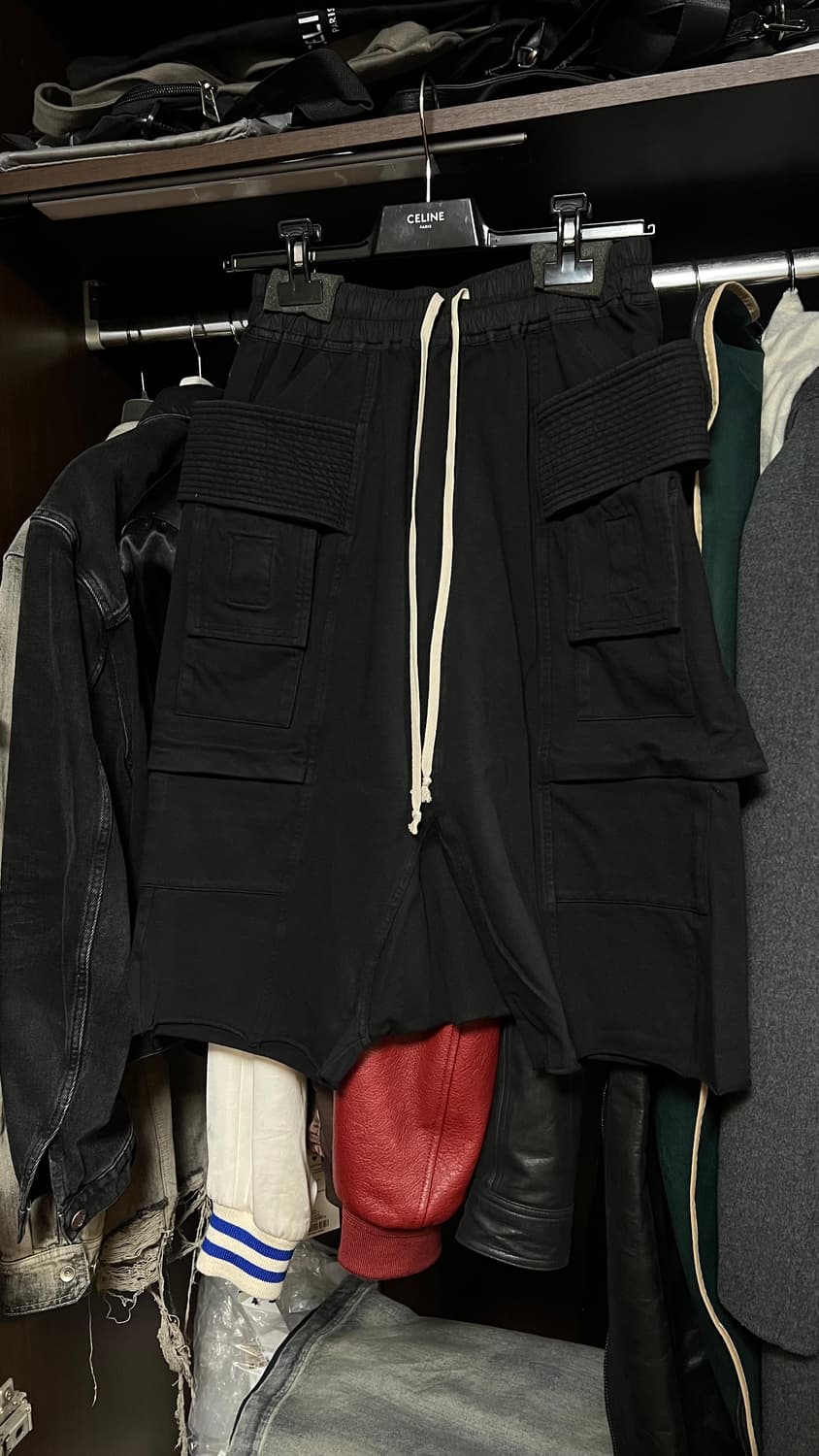 [XS] 릭오웬스 태권도 쇼츠 RIG 크리치 카고 상품이미지1