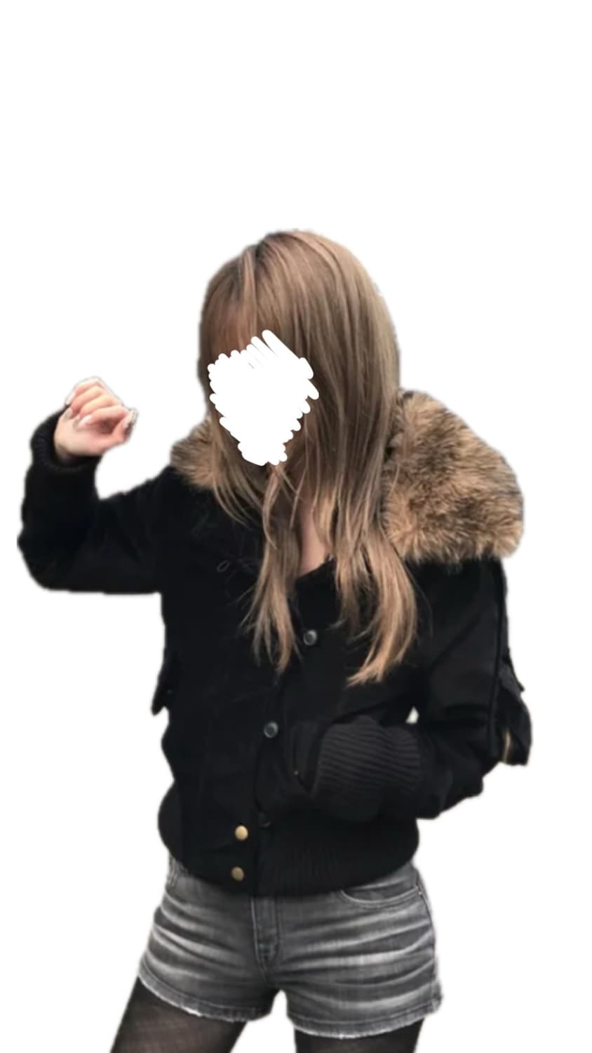 빈티지 퍼 패딩 상품이미지3