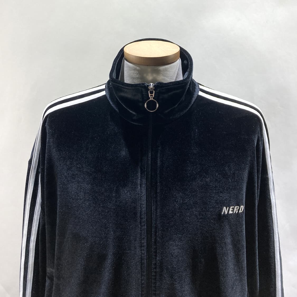 널디 남성벨벳집업자켓 져지 트랙탑 M 상품이미지2