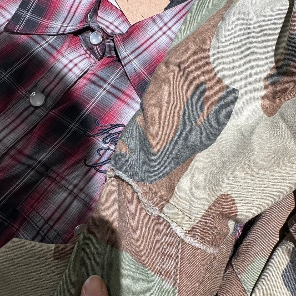 90s BDU미군 우드랜드 밀리터리 포켓셔츠 상품이미지10