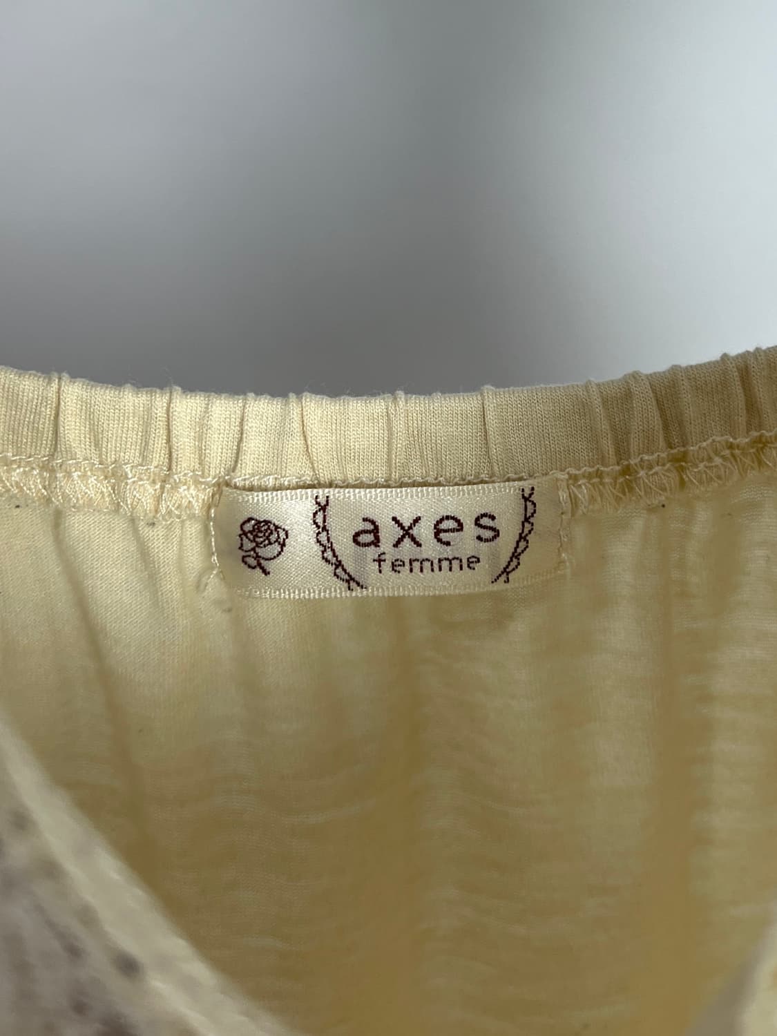 AXES FEMME 레이스 디테일 슬리브리스  상품이미지4