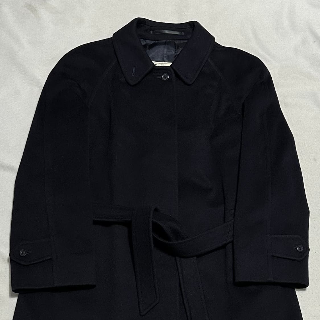 M 버버리 캐시미어 네이비 코트 상품이미지1