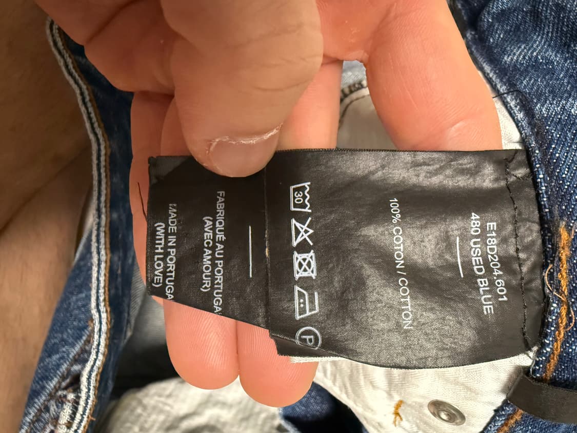 Ami 데님 청바지 알렉스핏 31 상품이미지4