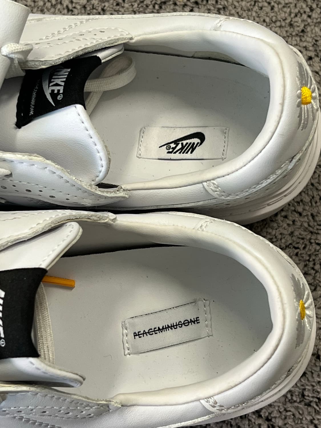 (260) 나이키X피스마이너스원 권도1 화이트 상품이미지3