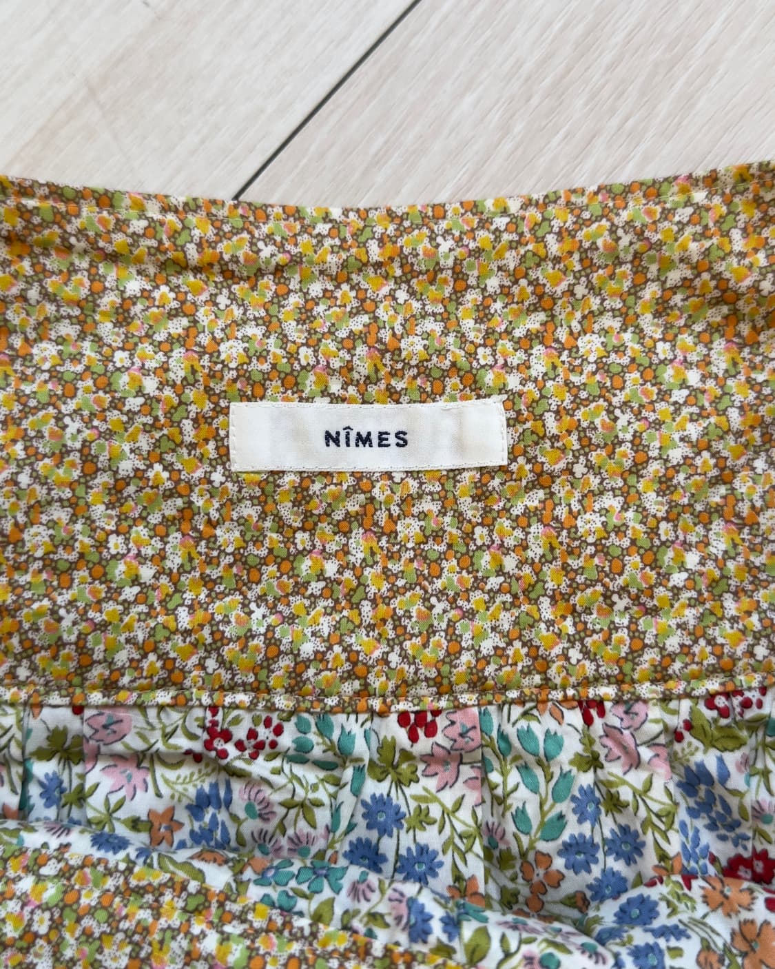 [NIMES] floral cotton skirt _ Made in Ja 상품이미지4