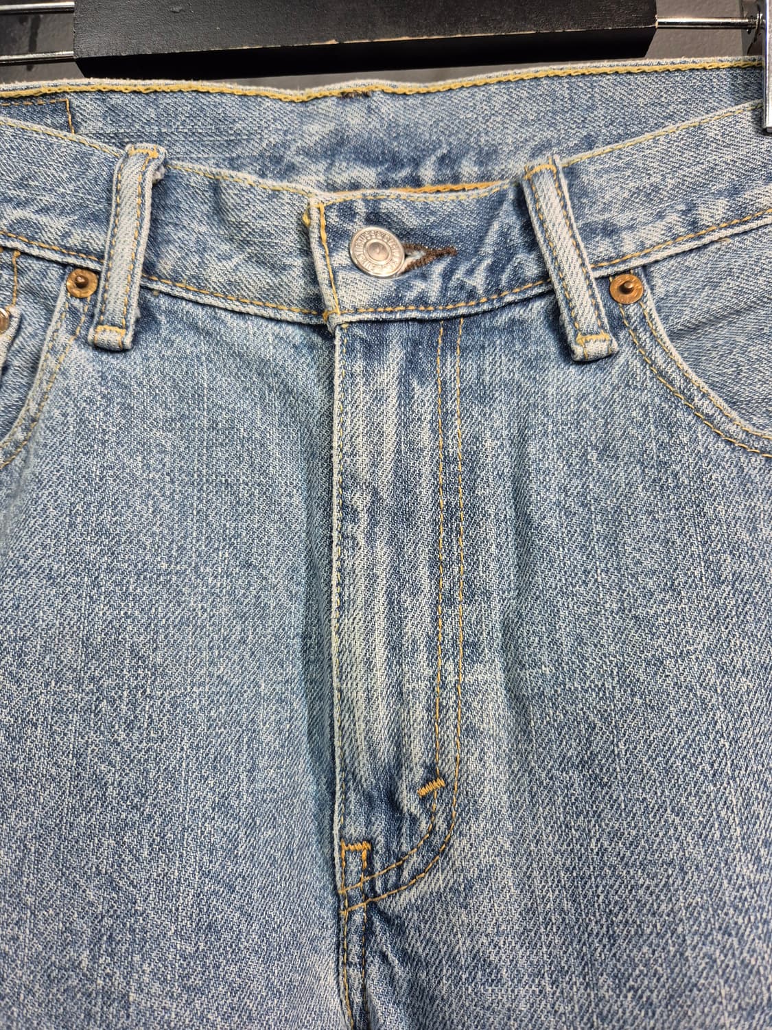 리바이스 505 데님 반바지 W32 L 상품이미지6