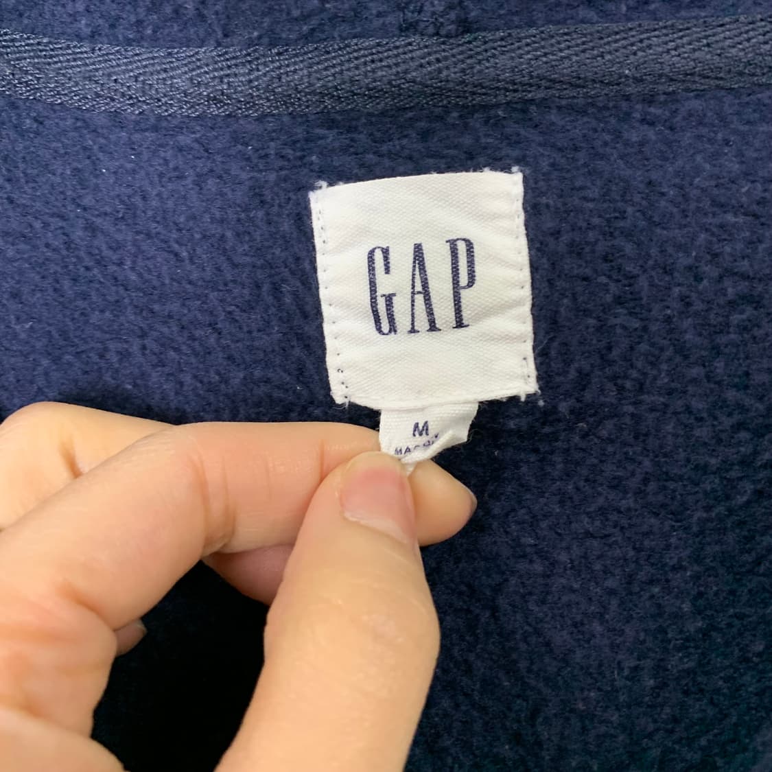 Gap 갭 네이비 후드집업 상품이미지6