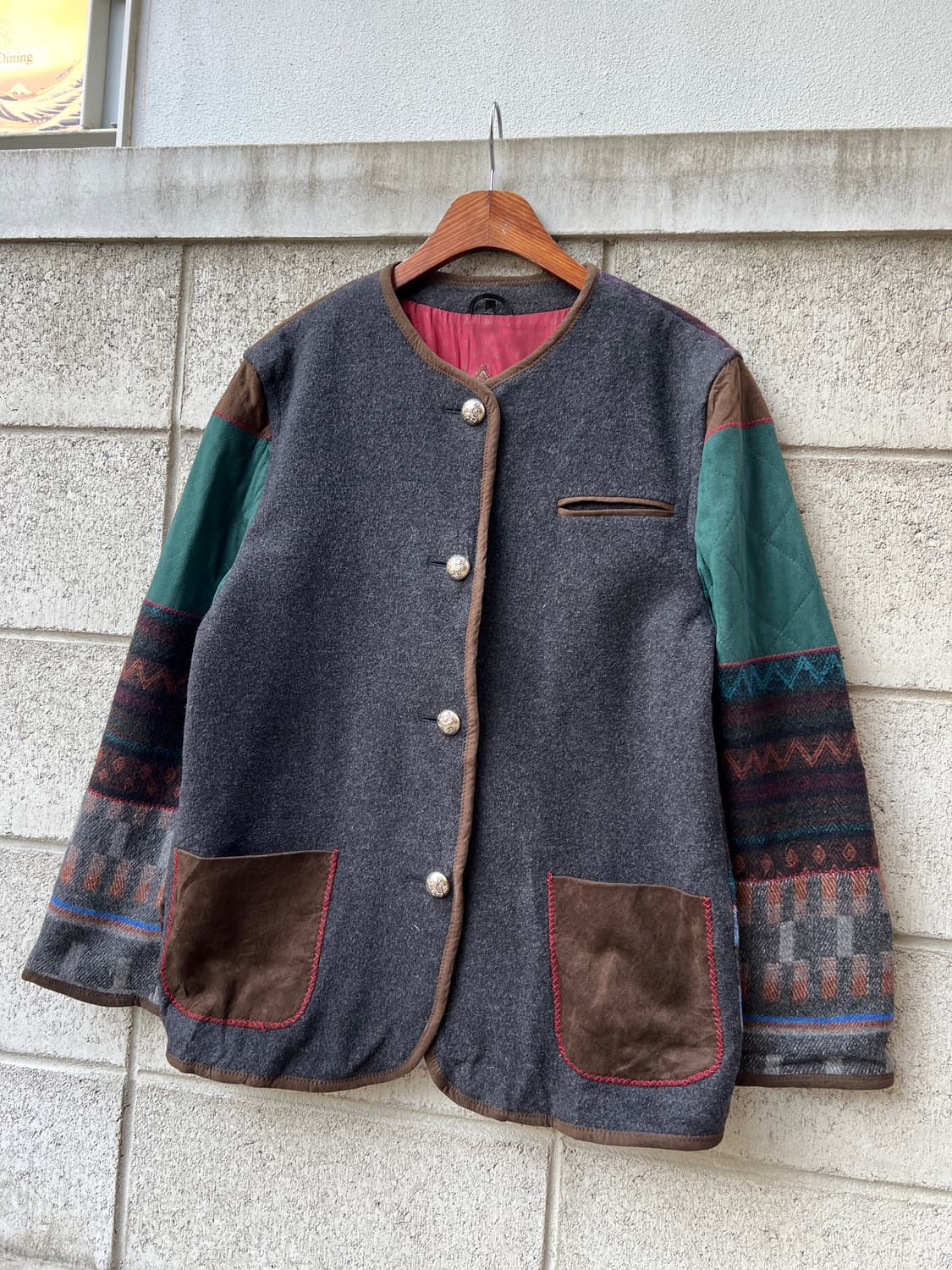 VINTAGE MANA NANETTI BOILED WOOL 보일드울자켓 상품이미지5