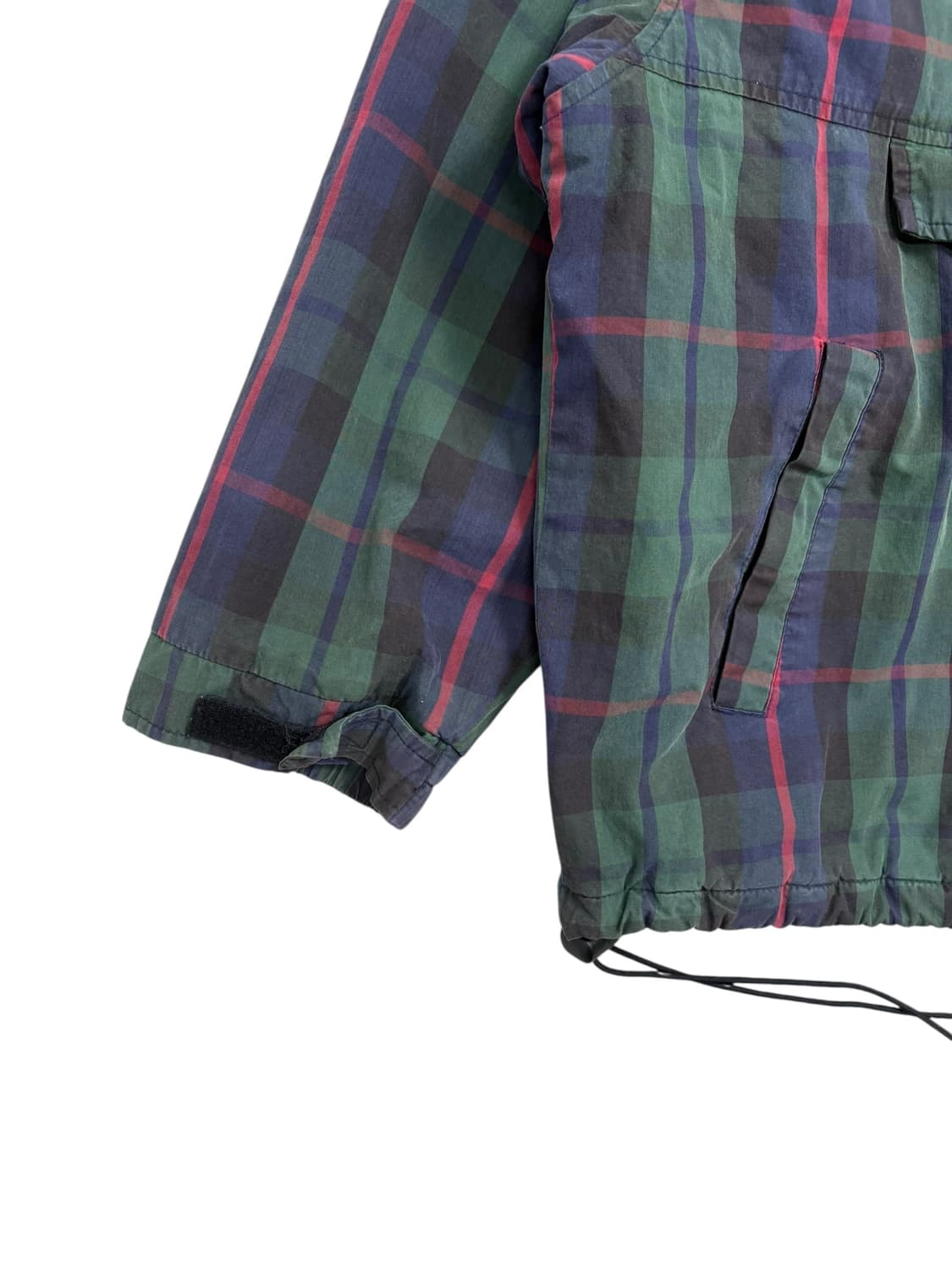 GAP 체크 아노락 후드티 상품이미지3