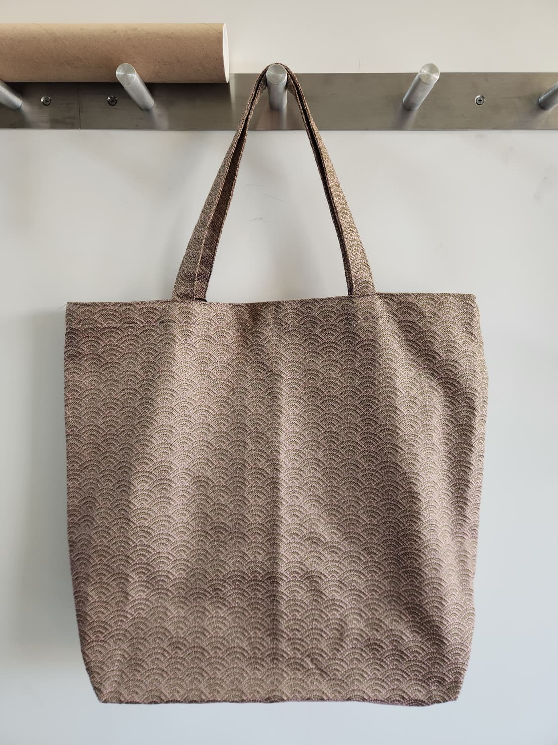 핸드메이드 나미 패턴 오비 패브릭 토트백 상품이미지1