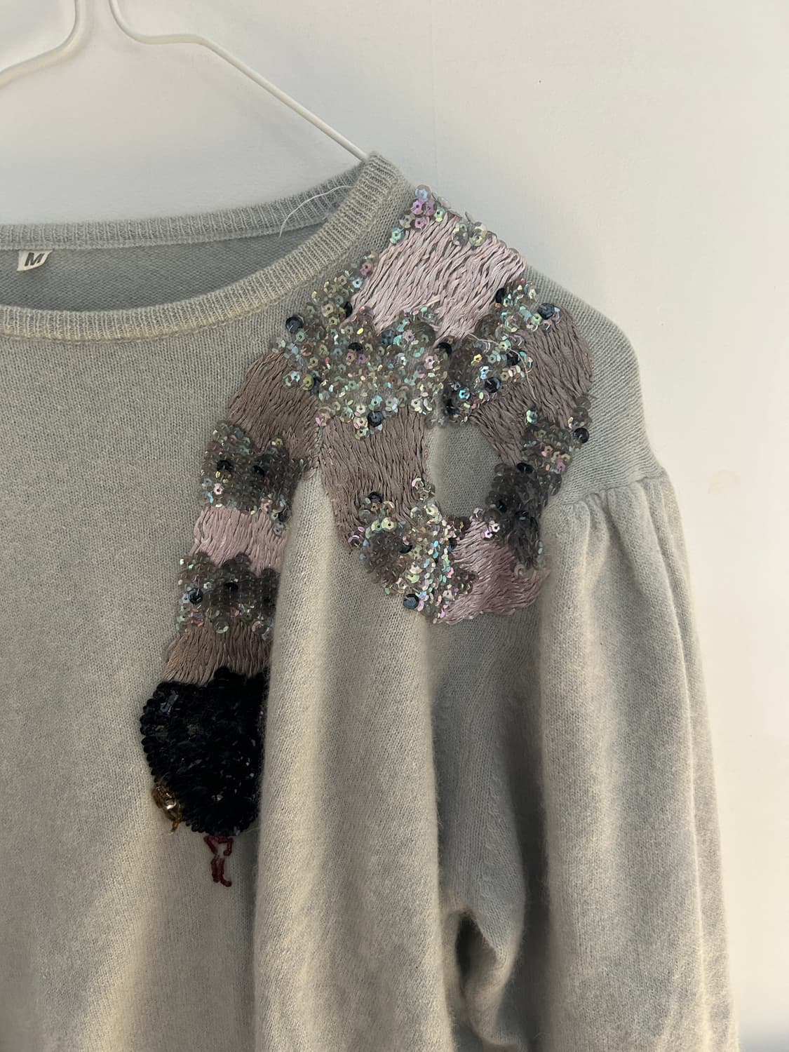 비즈뱀 니트  상품이미지3