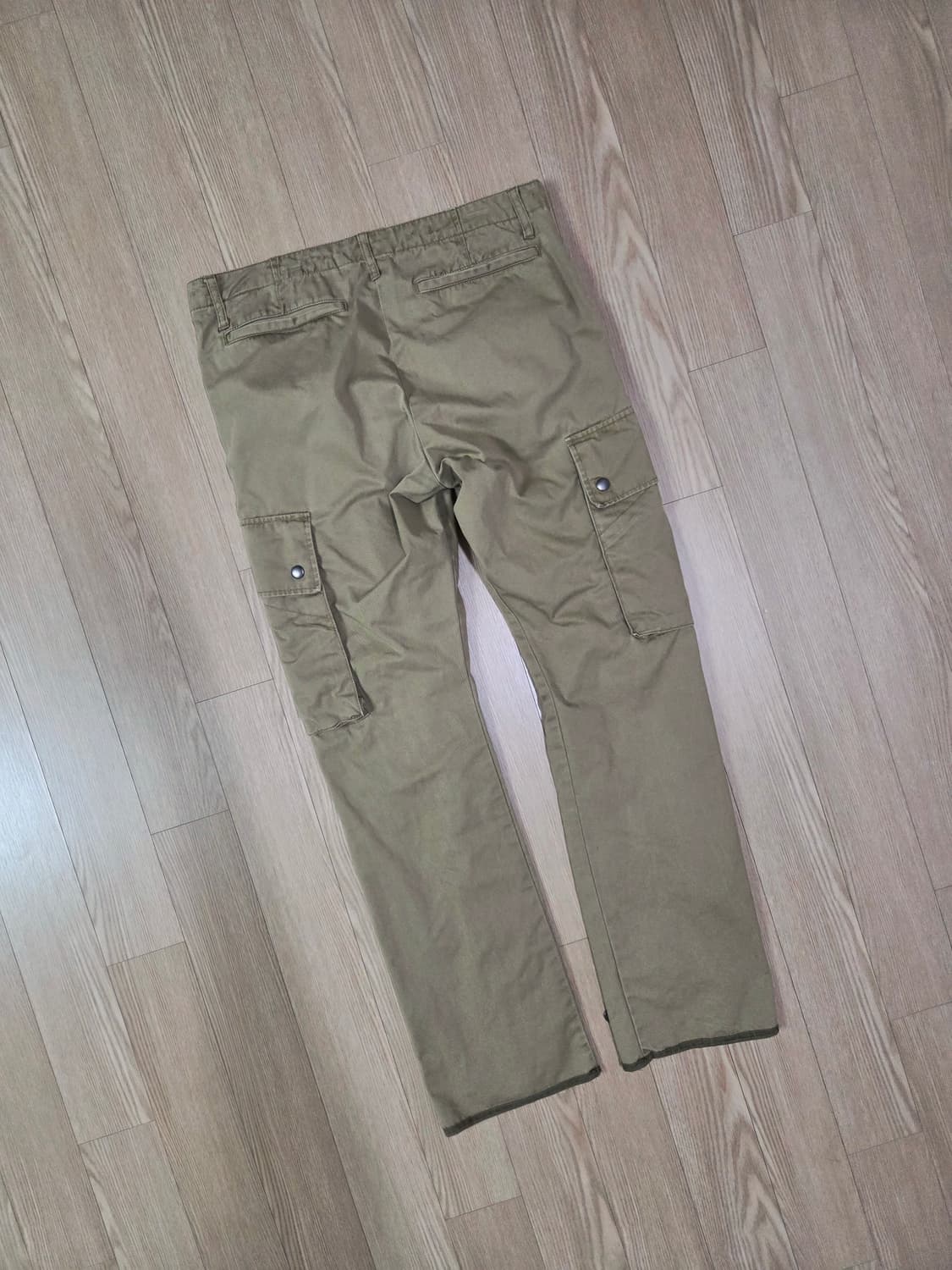 백넘버 카멜 사이드어드저스트 카고 팬츠 상품이미지5