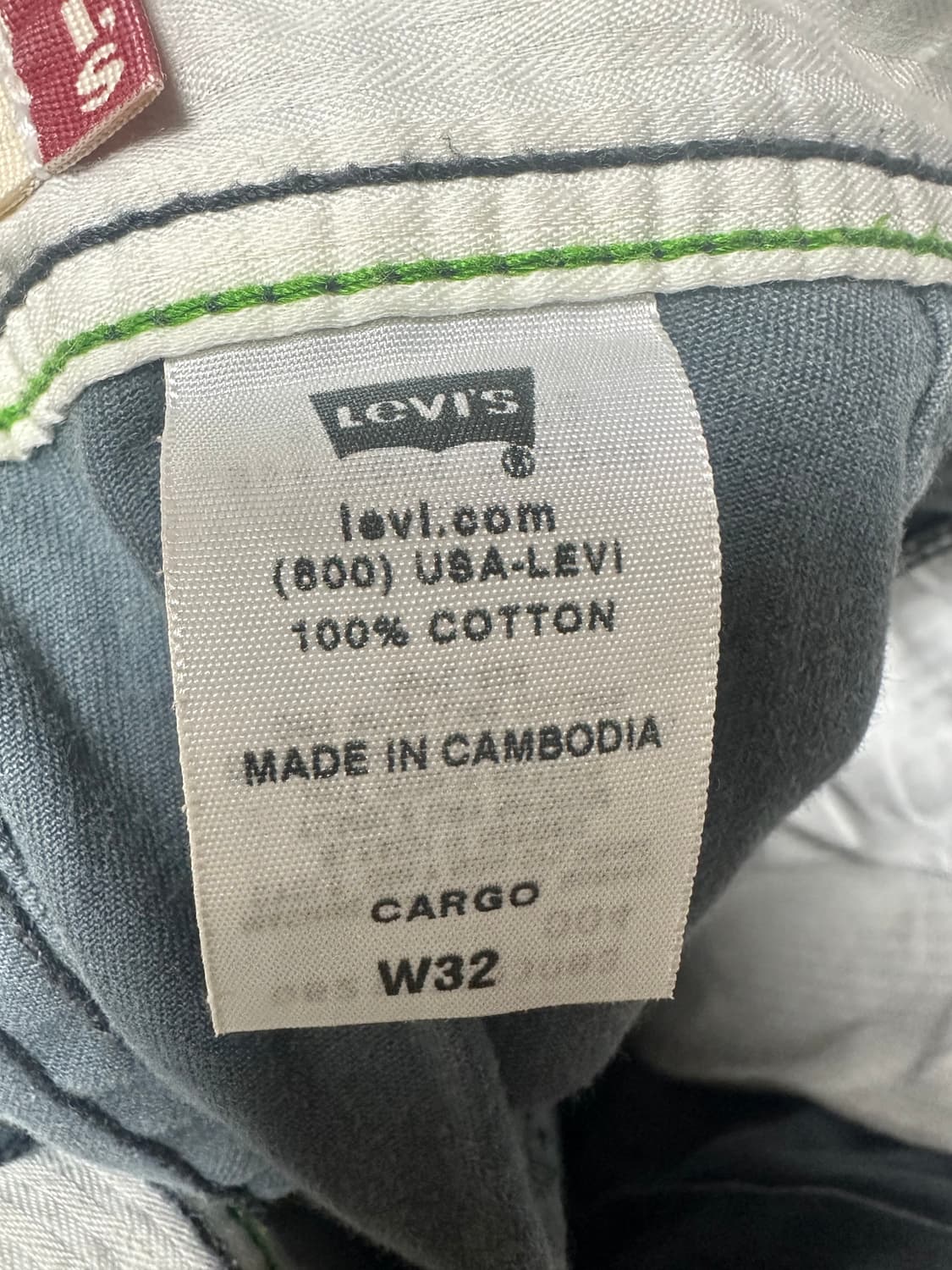 ✨ (바배) 리바이스 카고 하프 팬츠 반바지  상품이미지5