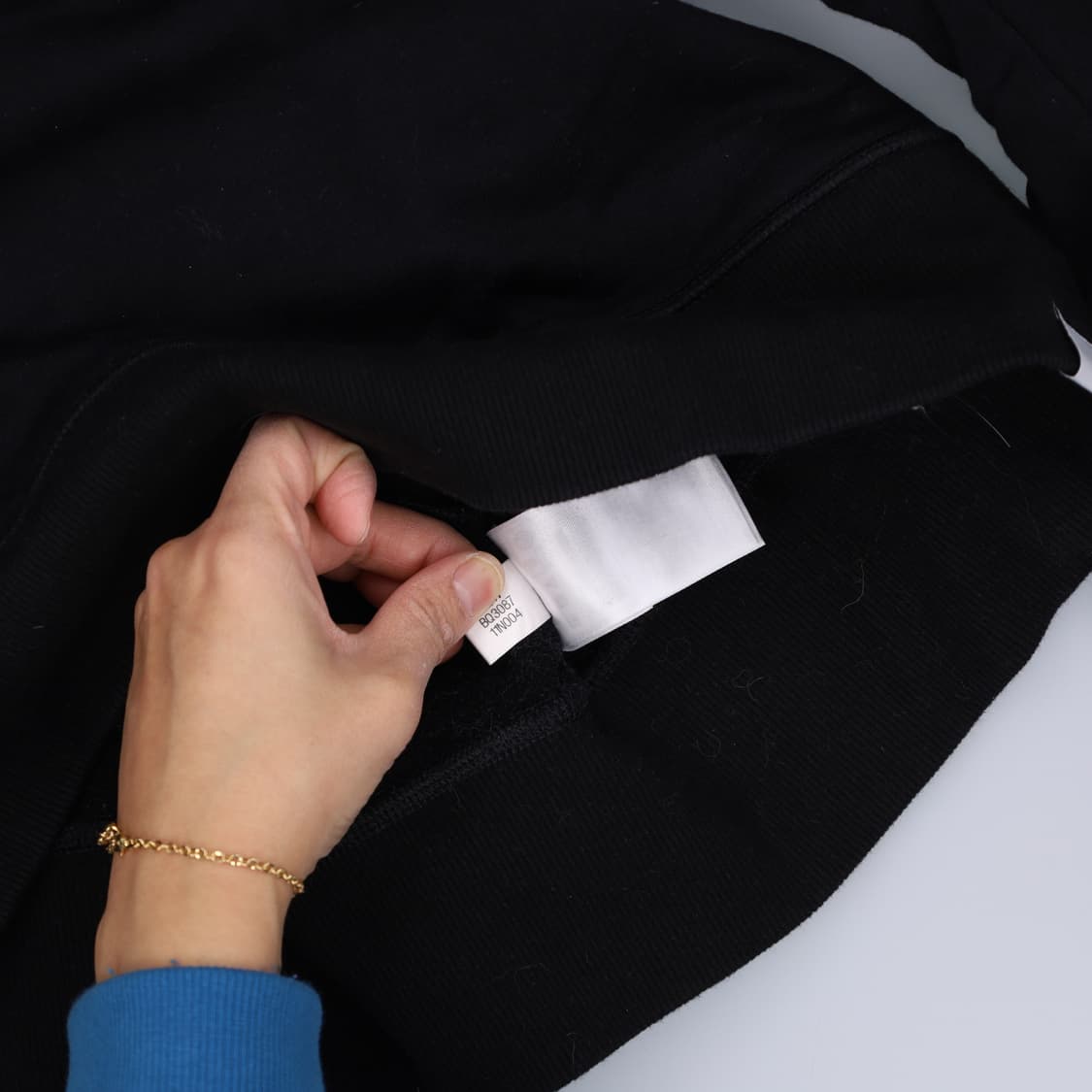 [L] 아디다스 블랙 후드티셔츠 0105H1 상품이미지5