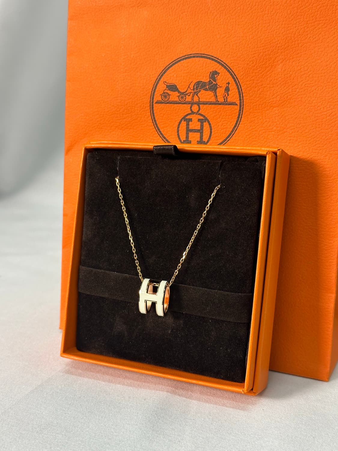 에르메스 팝아슈 화이트로즈골드 미니x 상품이미지2