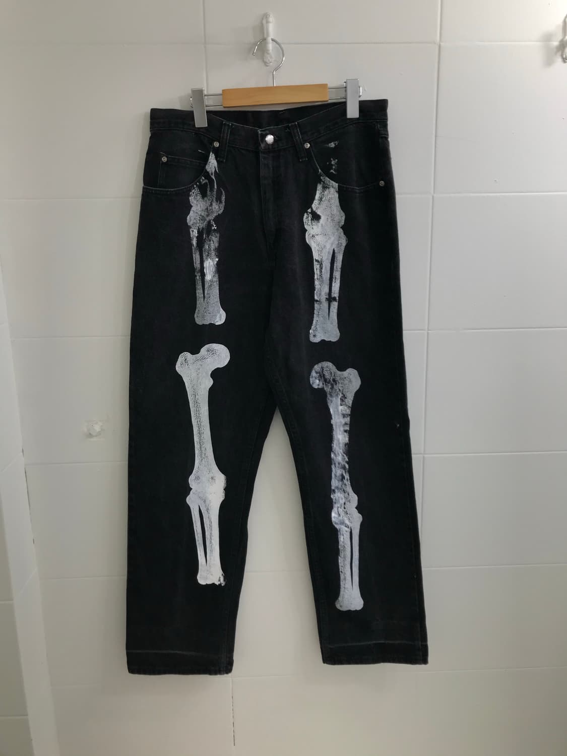 🏴‍☠️ 스윙잉 본 커스텀 블랙 스트릿 코디 세트 상품이미지9