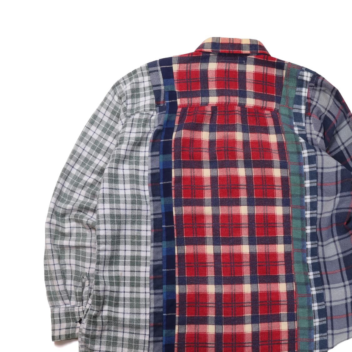 니들스 Rebuild by Needles Cut Flannel Shirt 상품이미지5