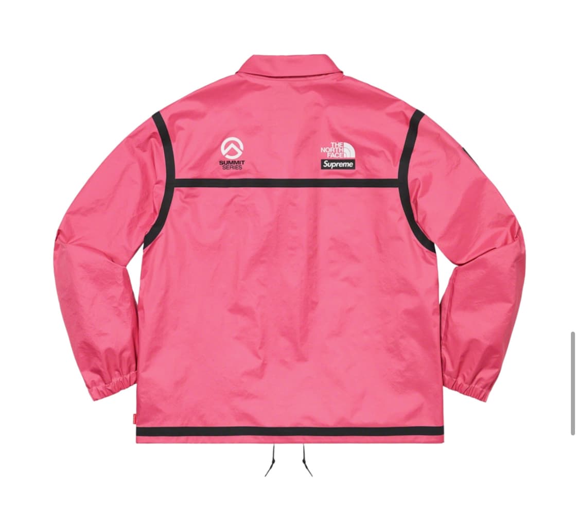 슈프림 x 노스페이스 서밋 시리즈 아우터 테이프 심 코치 자켓 핑크 -  상품이미지3