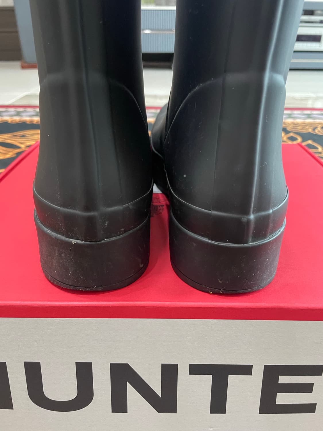 헌터 레인부츠 플레이 숏 260 uk7 상품이미지3
