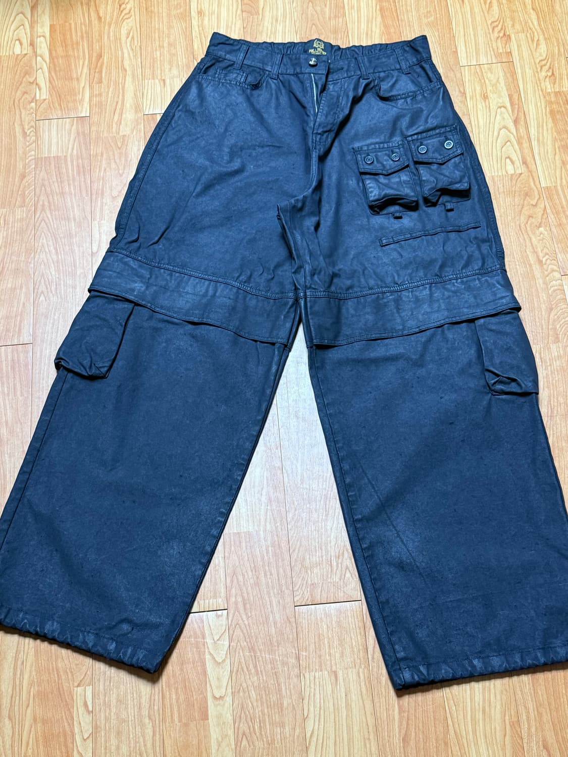 포그서비스 밀리터리 코팅 포켓 팬츠 3사이즈 상품이미지2