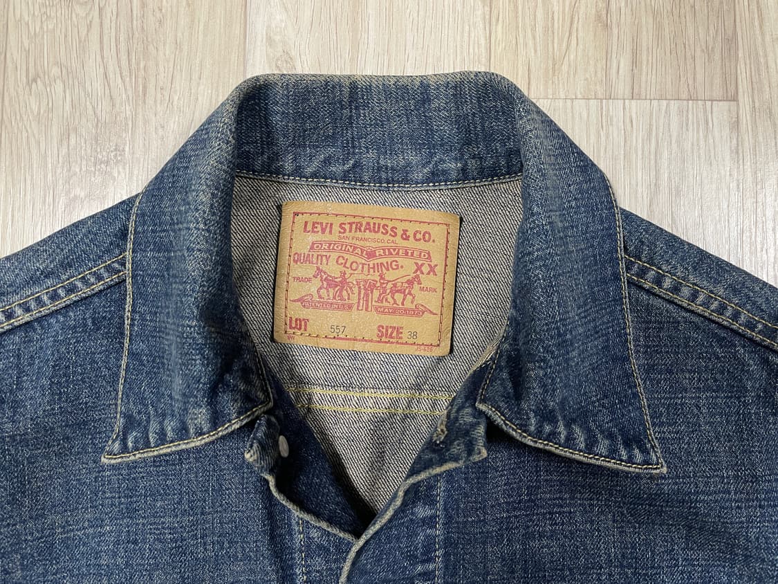 95) 60's 복각 리바이스 LVC 재팬 3rd 데님자켓(민트급) 상품이미지3