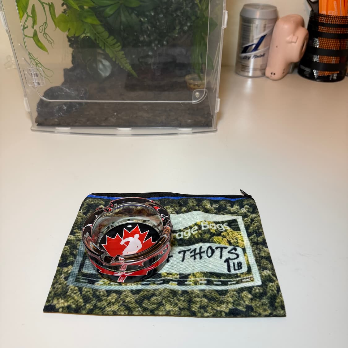 캐나다 메이플 리프 하키 애쉬트레이 재떨이 상품이미지2