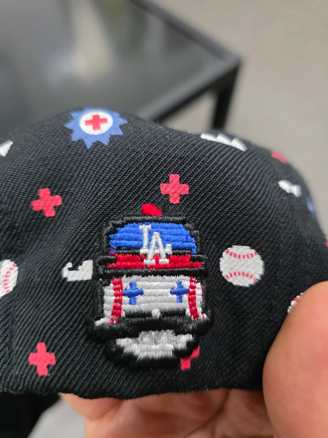 MLB LA 다저스 패턴 스냅백 상품이미지7