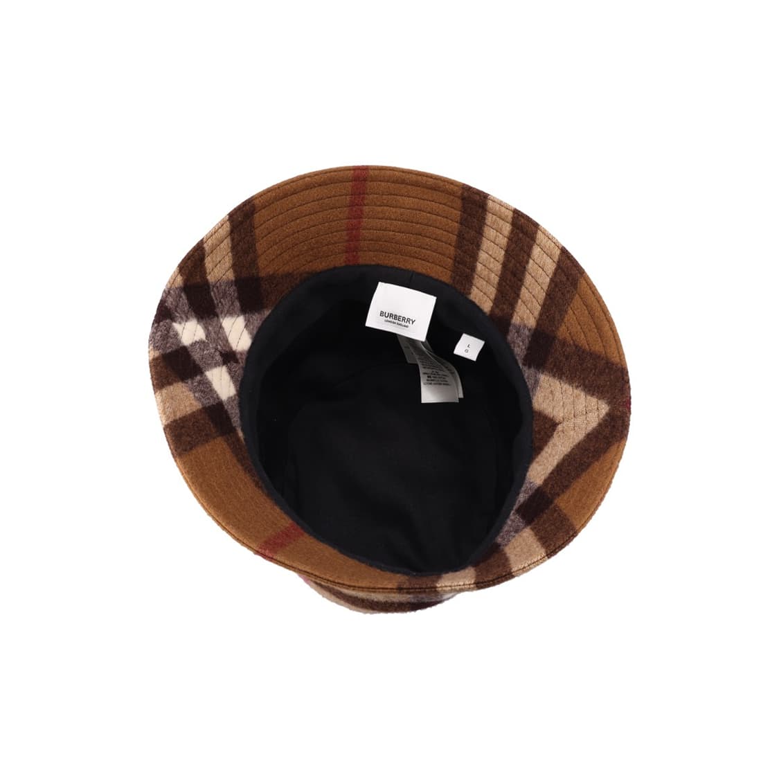버버리 8036281 버킷햇 울 브라운  상품이미지5
