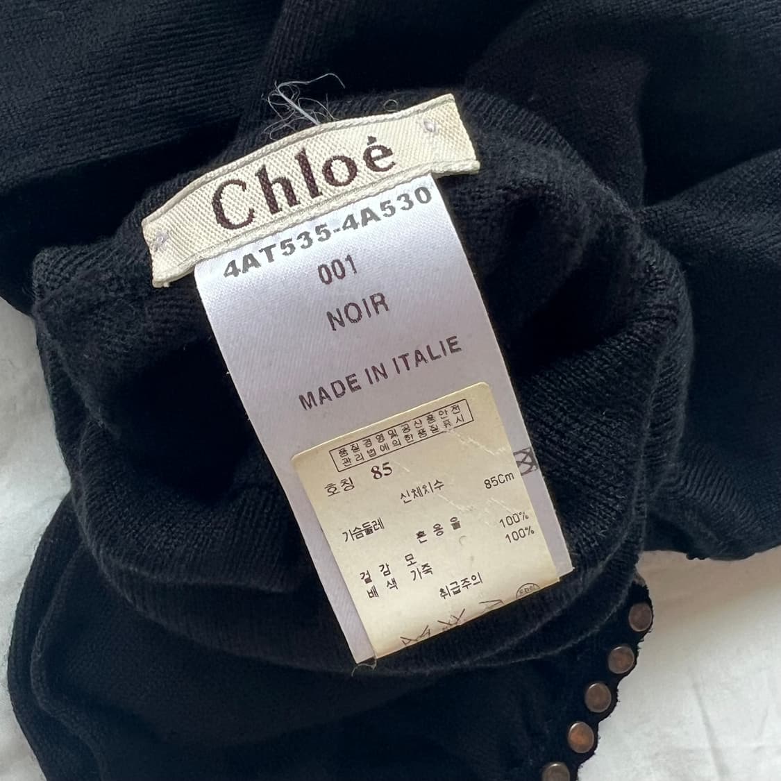 Chloe 목폴라 니트 상품이미지6