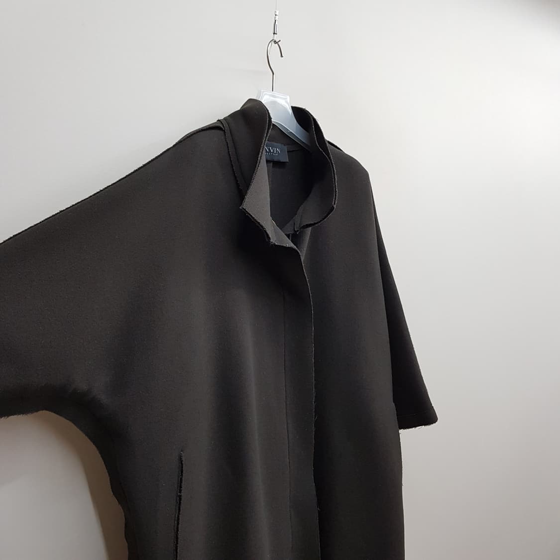 한섬 랑방 울소재 롱코트 82-94-160사이즈 상품이미지3