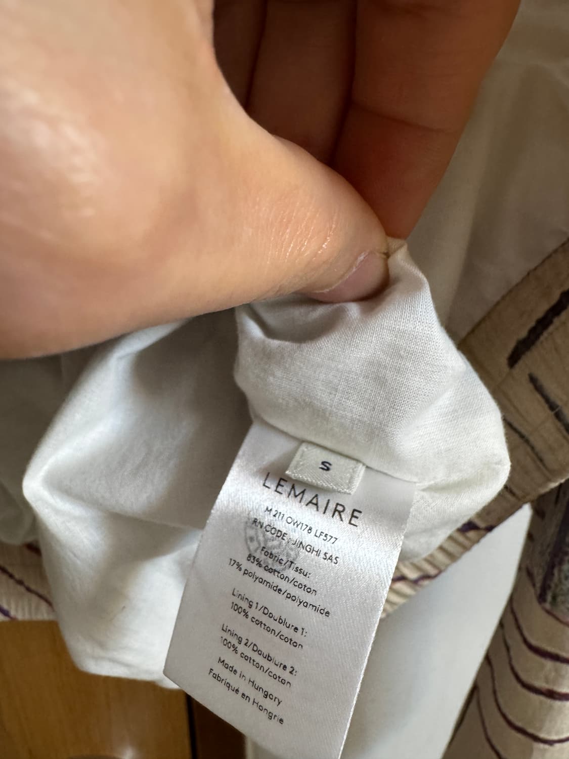 르메르 마틴 라미레즈 블루종 S 상품이미지4