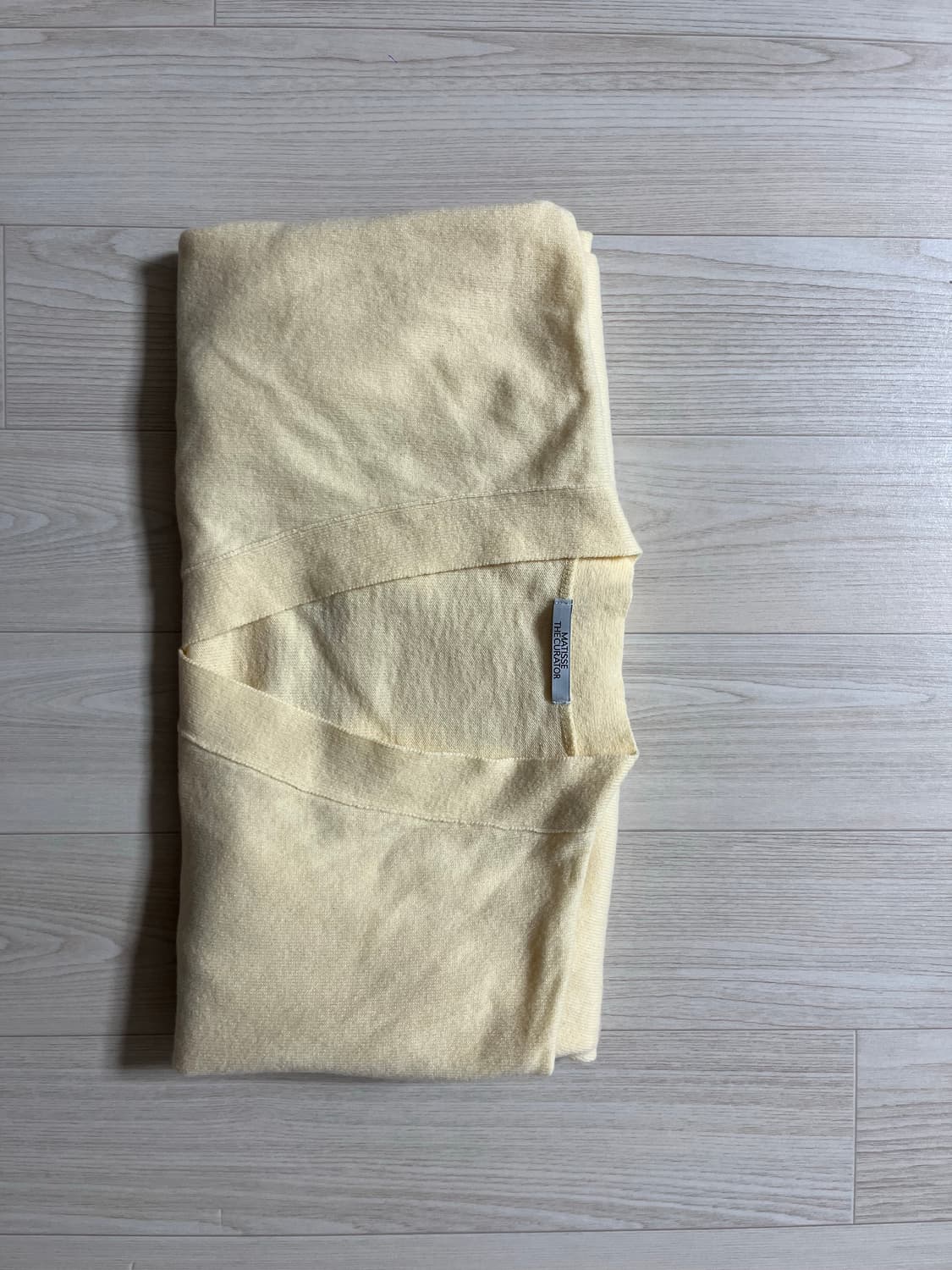 [마티스 더 큐레이터] V넥 가디건 _옐로우 (2 size) 상품이미지6