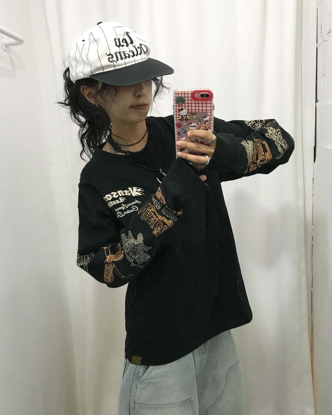 Vanson  Embroidery Long Sleeves 상품이미지5