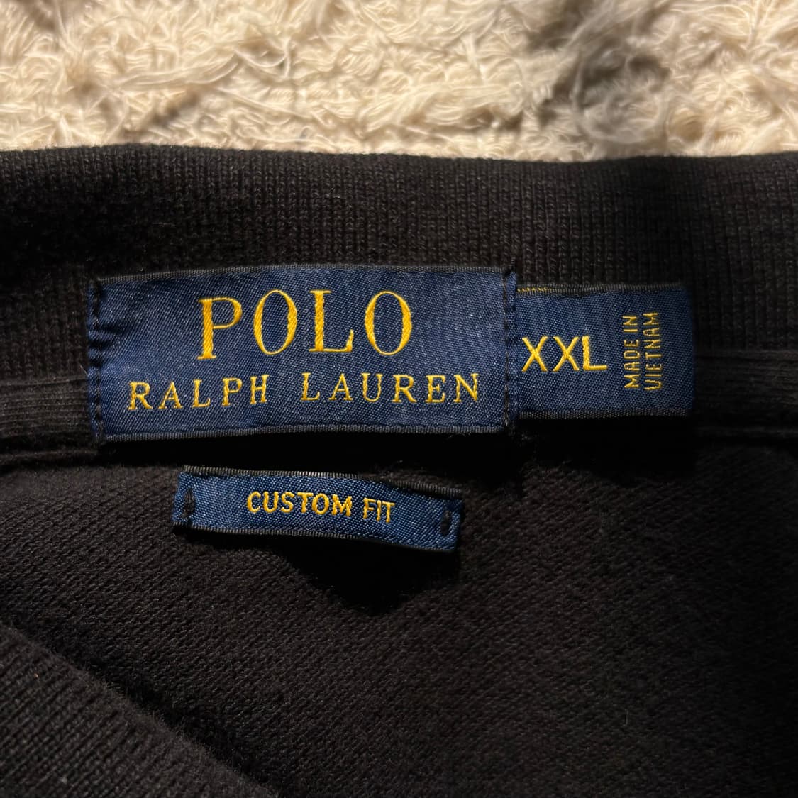폴로 랄프로렌 빅포니 블랙 반팔 티셔츠 2XL 상품이미지7