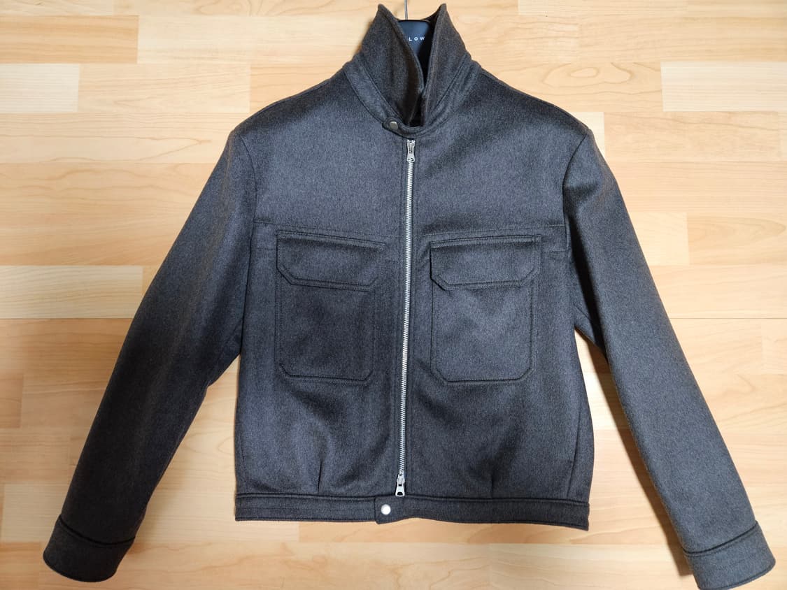 비슬로우 캐시미어 밀리터리 자켓 다크올리브 S 상품이미지5