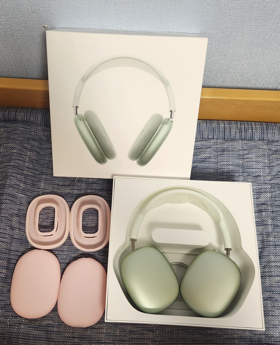 에어팟맥스그린새상품급(희귀제품)+정품충전기 상품이미지1