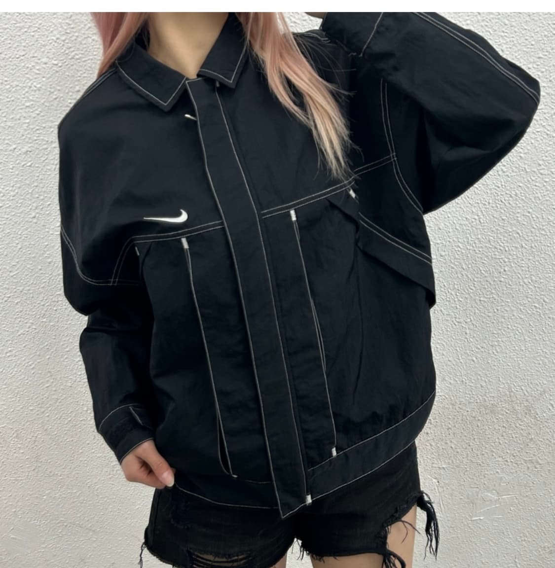 나이키 빅스우시 빅로고 스티치 우븐 자켓 바람막이 상품이미지1