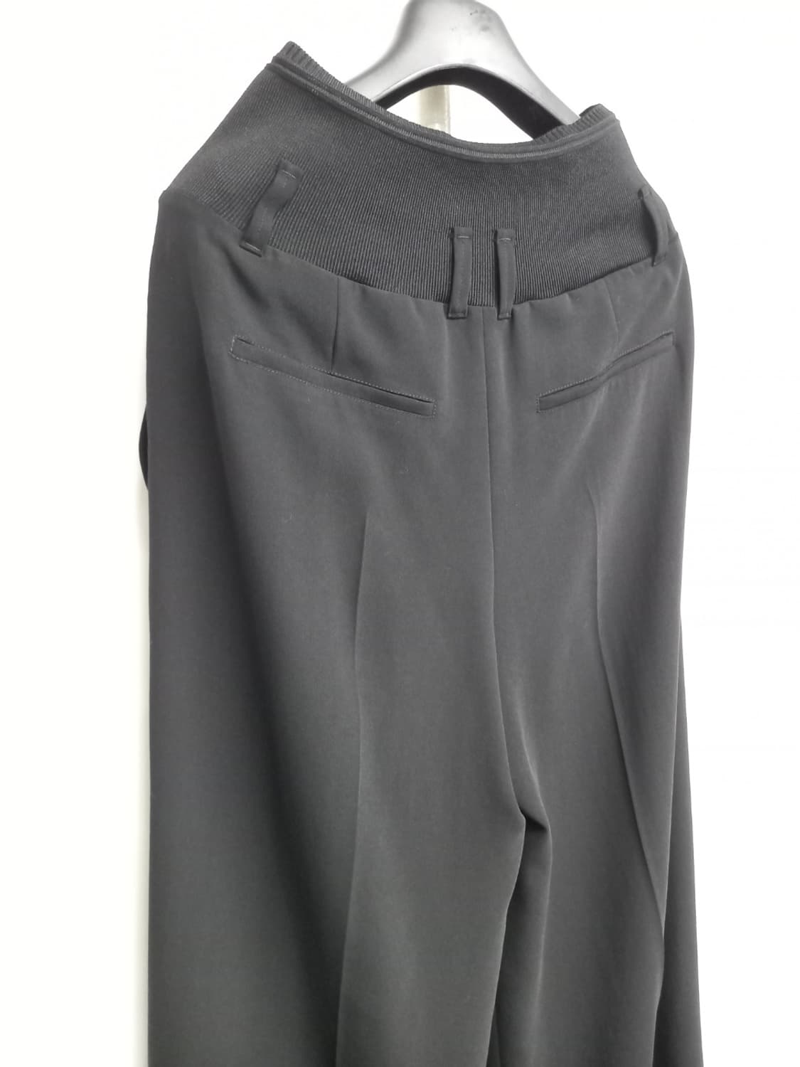 시스템 춘하 쉬폰 하이웨스트 핀턱 와이드 통핏팬츠 55 상품이미지7