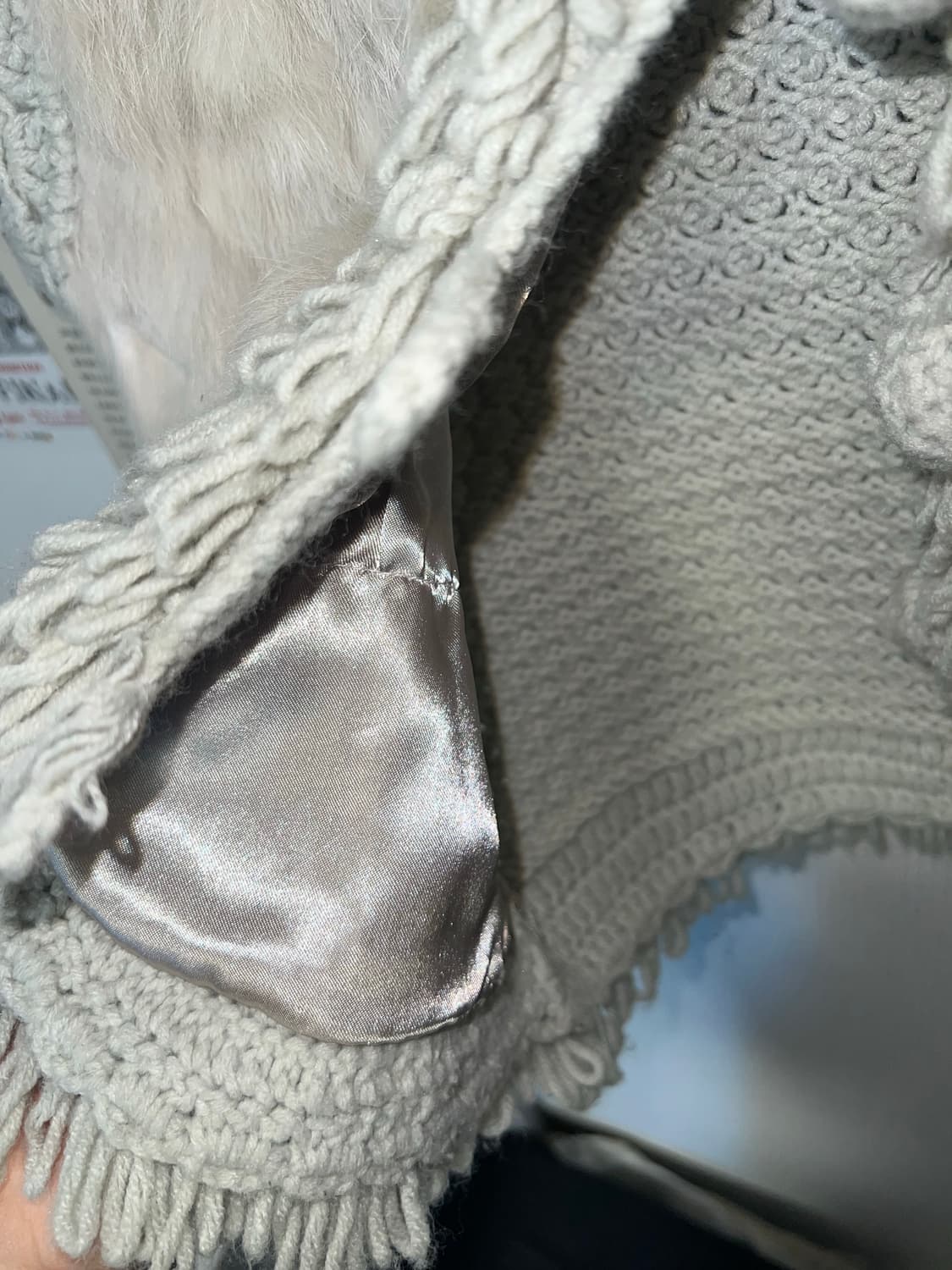 니트 퍼 베스트  상품이미지4